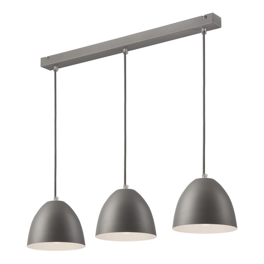 Kattokruunu narulla LIVIA 3xE27/60W/230V