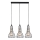 Kattokruunu narulla LONG 3xE27/60W/230V