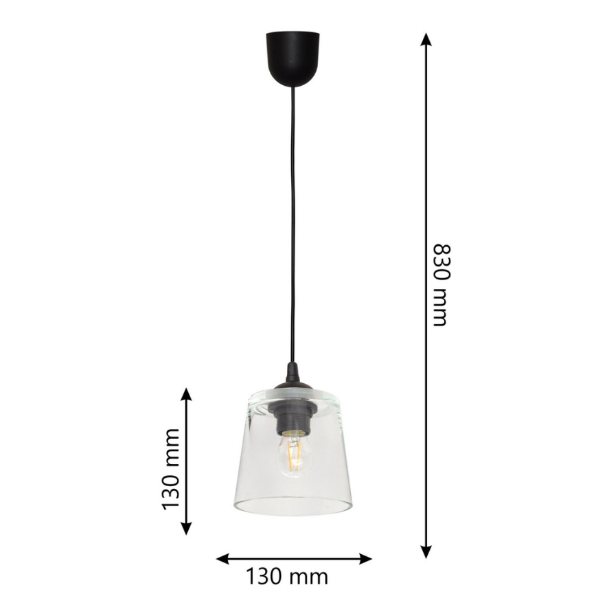 Kattokruunu narulla LUCEA 1xE27/15W/230V