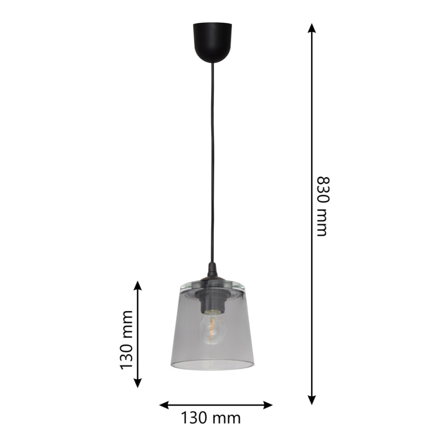 Kattokruunu narulla LUCEA 1xE27/15W/230V