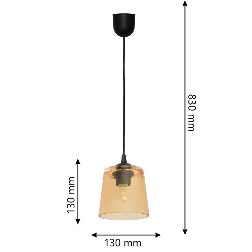 Kattokruunu narulla LUCEA 1xE27/15W/230V