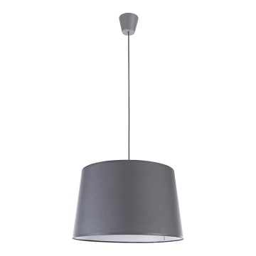 Kattokruunu narulla MAJA 1xE27/25W/230V harmaa