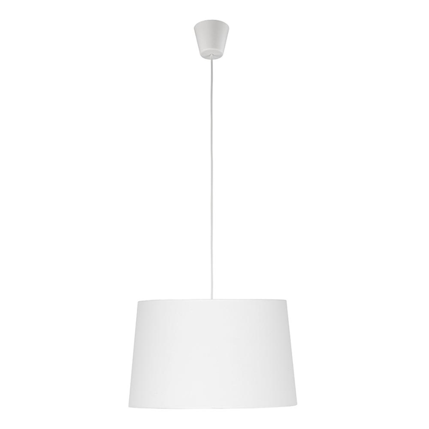 Kattokruunu narulla MAJA 1xE27/25W/230V valkoinen