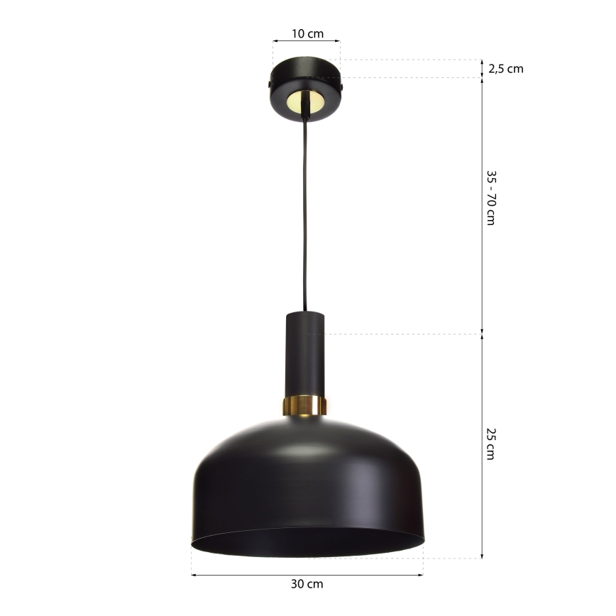 Kattokruunu narulla MALMO 1xE27/60W/230V
