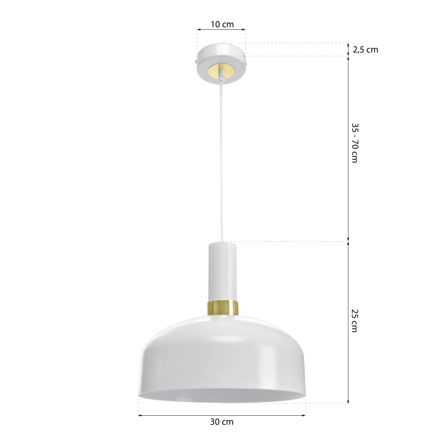 Kattokruunu narulla MALMO 1xE27/60W/230V