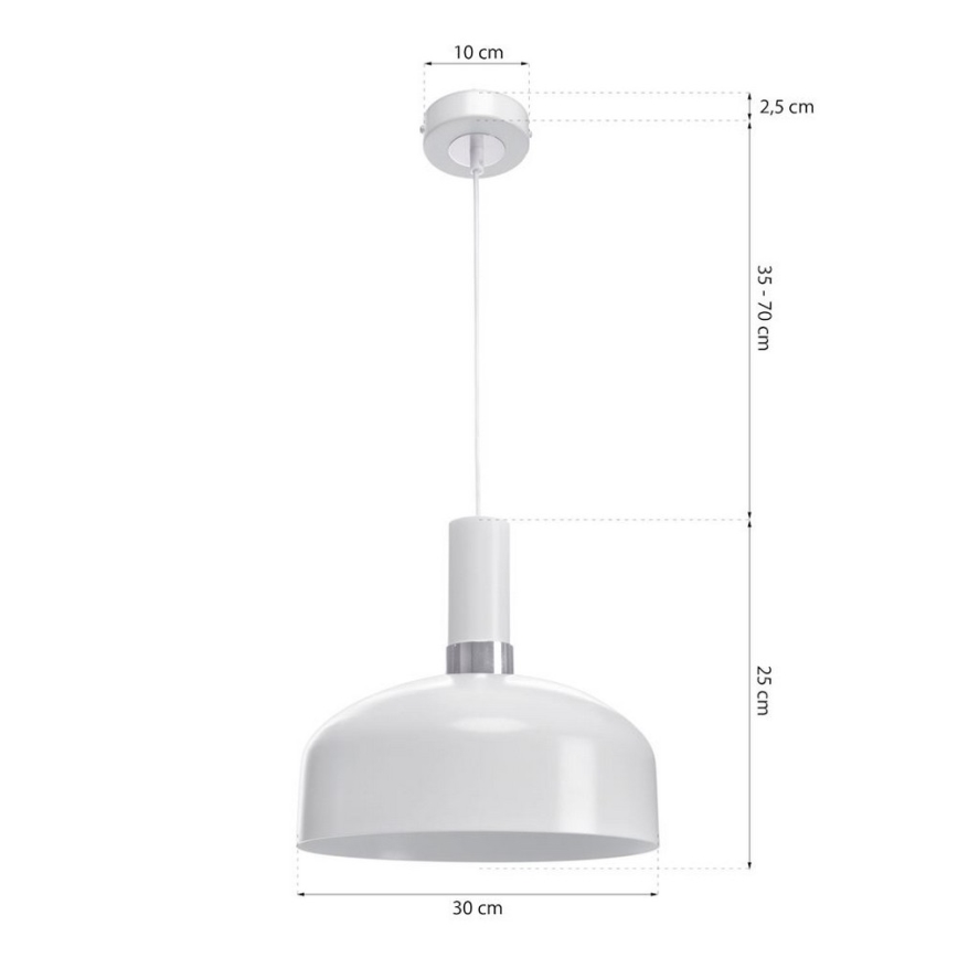 Kattokruunu narulla MALMO 1xE27/60W/230V