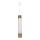 Kattokruunu narulla Marble white/brass 1xGU10/8W/230V
