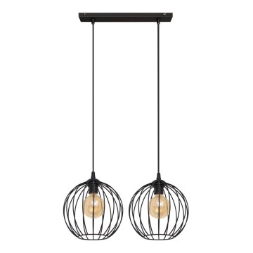 Kattokruunu narulla MERCURE 2xE27/15W/230V