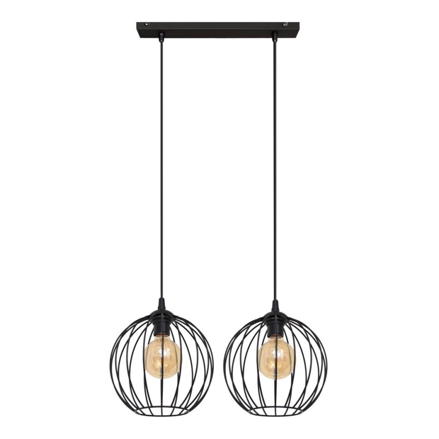 Kattokruunu narulla MERCURE 2xE27/15W/230V