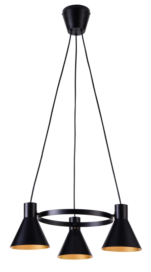 Kattokruunu narulla MORE 3xE27/40W/230V