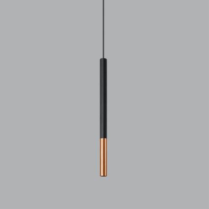 Kattokruunu narulla MOSAIC 1xG9/12W/230V musta/kupari