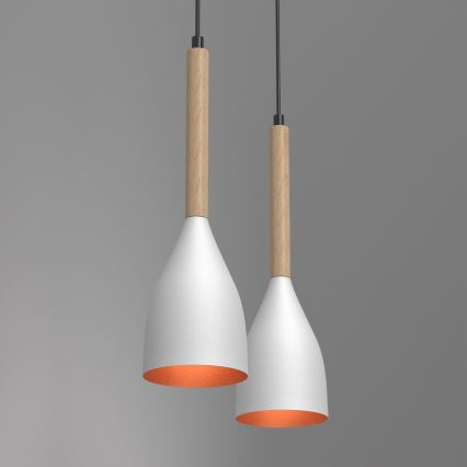 Kattokruunu narulla MUZA 2xE27/60W/230V
