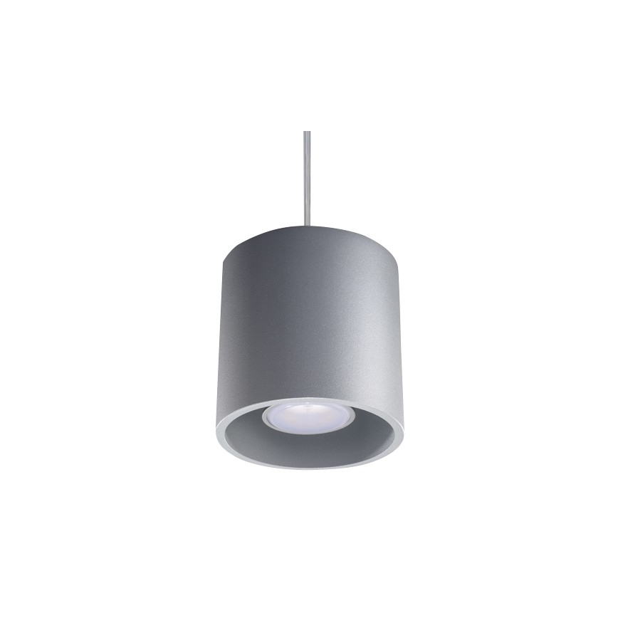 Kattokruunu narulla ORBIS 1 1xGU10/40W/230V harmaa