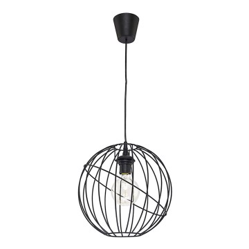 Kattokruunu narulla ORBITA BLACK 1xE27/60W/230V