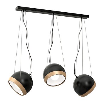 Kattokruunu narulla OVAL 3xE27/60W/230V