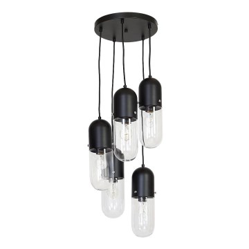 Kattokruunu narulla PILL 5xE27/60W/230V