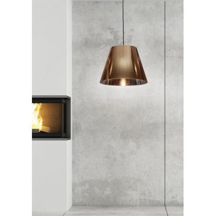 Kattokruunu narulla PLATINO 1xE27/60W/230V