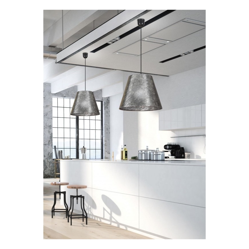 Kattokruunu narulla PLATINO 1xE27/60W/230V