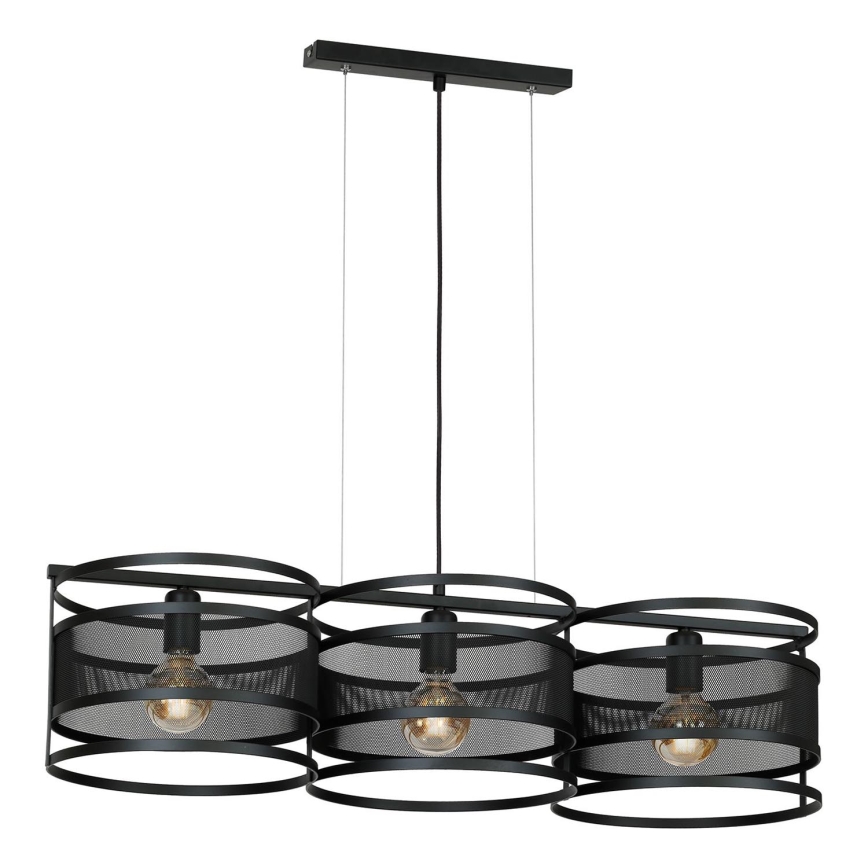 Kattokruunu narulla RIM 3xE27/60W/230V