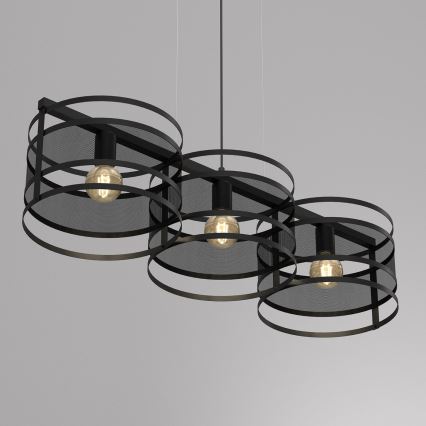 Kattokruunu narulla RIM 3xE27/60W/230V