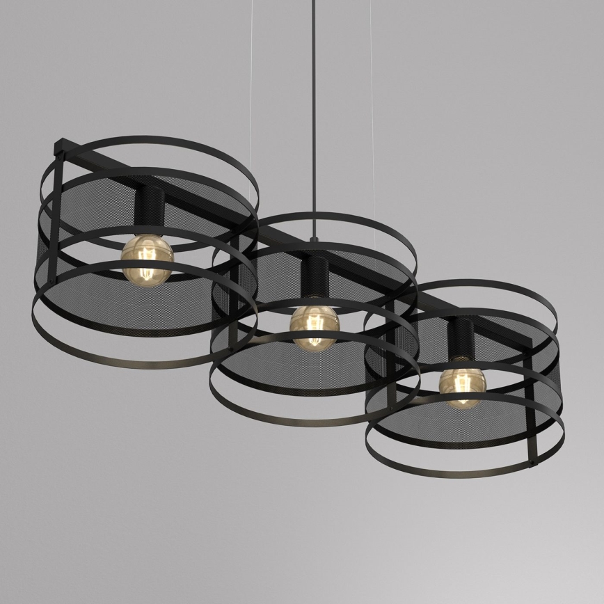 Kattokruunu narulla RIM 3xE27/60W/230V