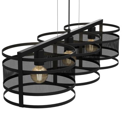 Kattokruunu narulla RIM 3xE27/60W/230V