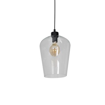 Kattokruunu narulla SANTIAGO 1xE27/60W/230V läpinäkyvä