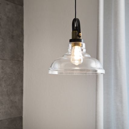 Kattokruunu narulla SINGLE 1xE27/60W/230V