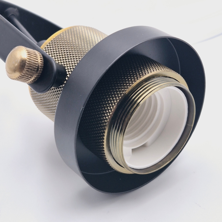 Kattokruunu narulla SINGLE 1xE27/60W/230V