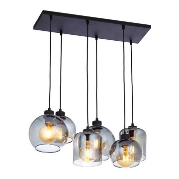 Kattokruunu narulla SINTRA 6xE27/60W/230V