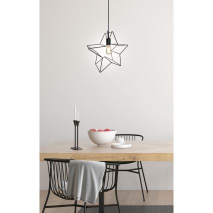 Kattokruunu narulla STAR 1xE27/60W/230V