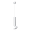 Kattokruunu narulla TUBA 1xGU10/50W/230V valkoinen