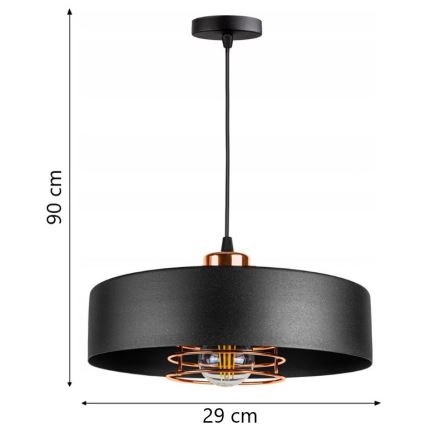 Kattokruunu narulla VEST 1xE27/60W/230V