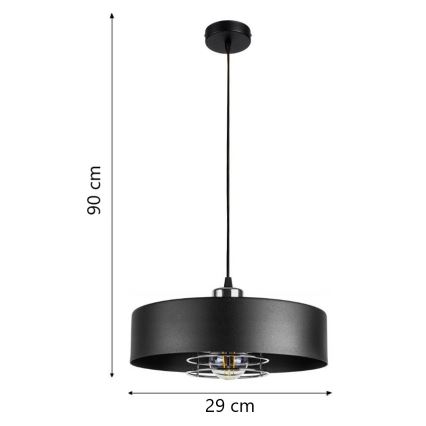 Kattokruunu narulla VEST 1xE27/60W/230V