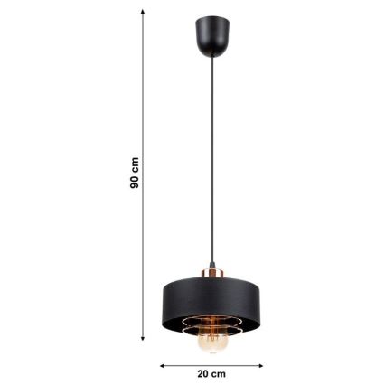 Kattokruunu narulla VEST 1xE27/60W/230V