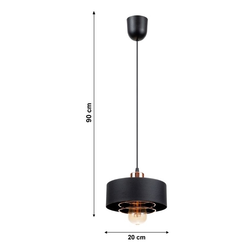Kattokruunu narulla VEST 1xE27/60W/230V