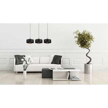 Kattokruunu narulla VEST 3xE27/60W/230V