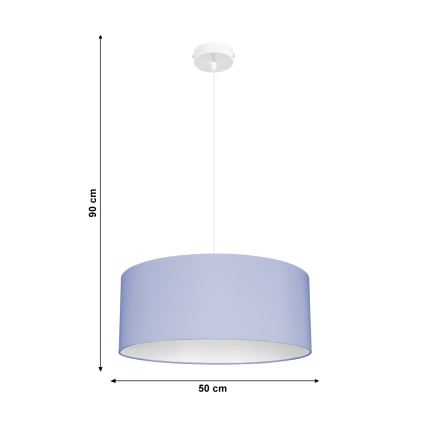 Kattokruunu narulla WERT 1xE27/60W/230V vihreä