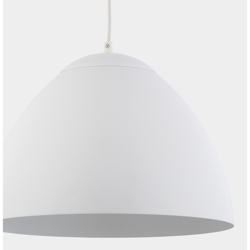 Kattokruunu narussa FARO 1xE27/60W/230V valkoinen