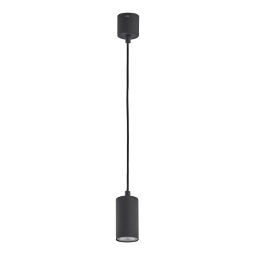 Kattokruunu narussa LOGAN BLACK 1xGU10/10W/230V