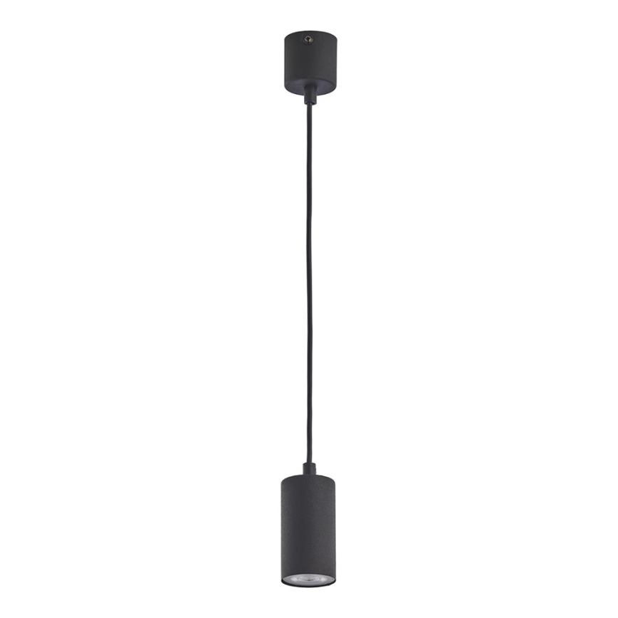 Kattokruunu narussa LOGAN BLACK 1xGU10/10W/230V