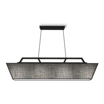 Kattokruunu ROOF 4xE27/40W/230V musta