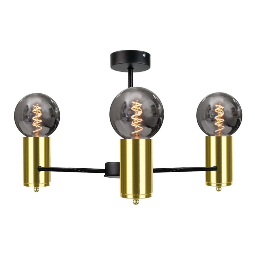 Kattokruunu tangossa ARD 3xE27/60W/230V kulta