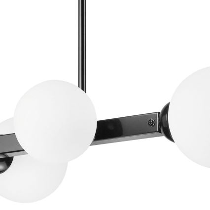 Kattokruunu tangossa ASTRO 4xG9/5W/230V musta