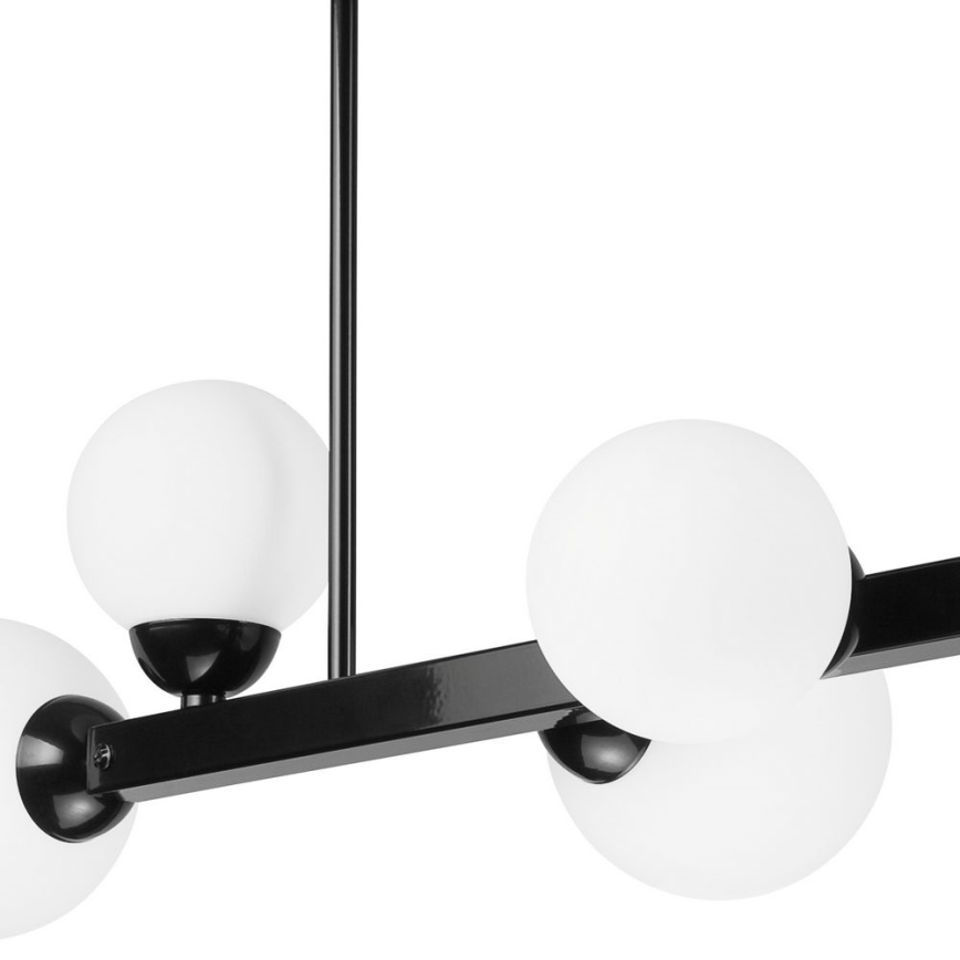 Kattokruunu tangossa ASTRO 6xG9/5W/230V musta