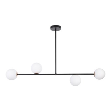 Kattokruunu tangossa GAMA 4xG9/12W/230V musta