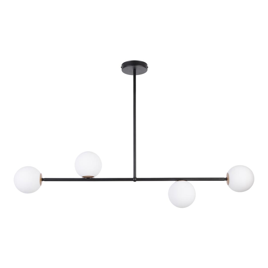 Kattokruunu tangossa GAMA 4xG9/12W/230V musta