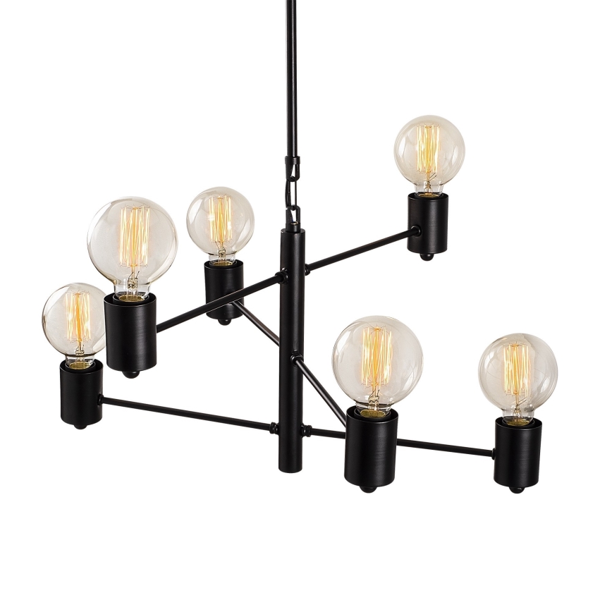 Kattokruunu tangossa HEXA 6xE27/40W/230V