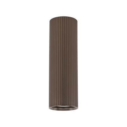 Kattospotti TUNE M 1xGU10/10W/230V 17 cm ruskea