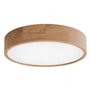 Kattovalaisin anturilla CLEO 4xE27/24W/230V Ø 47,5 cm tammi